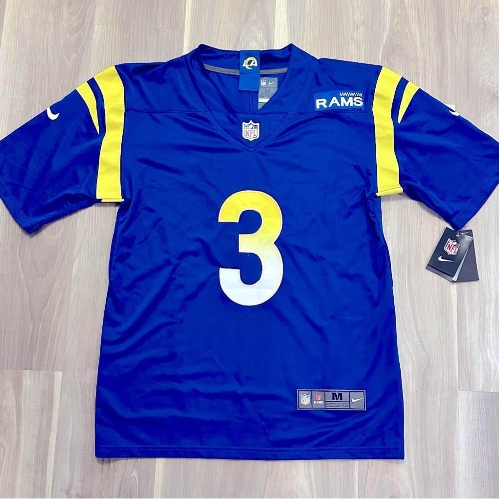 NWT Nike Los Angeles Rams On Field Game Jersey Royal Authentic Fanatics